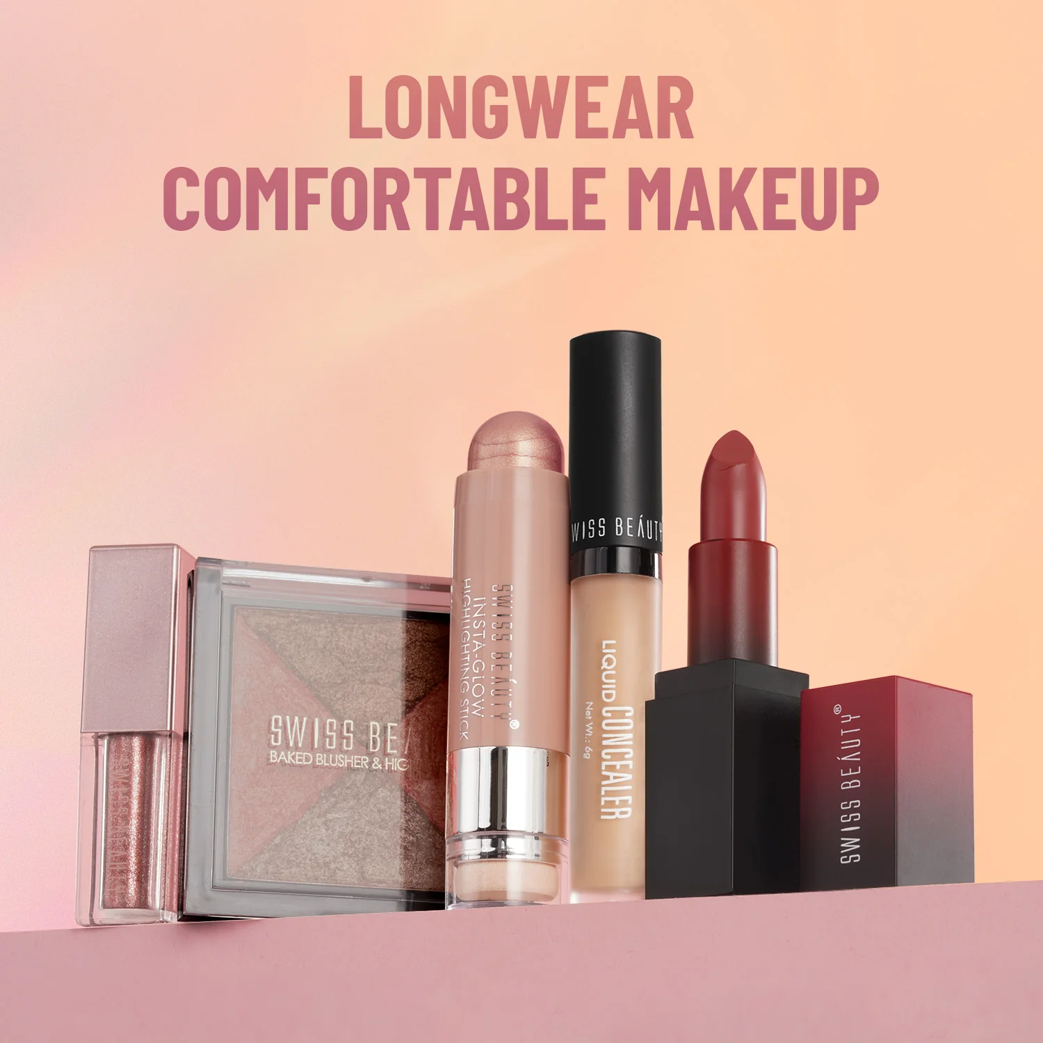 2-in 1- Baked Blusher & Highlighter - Image 52