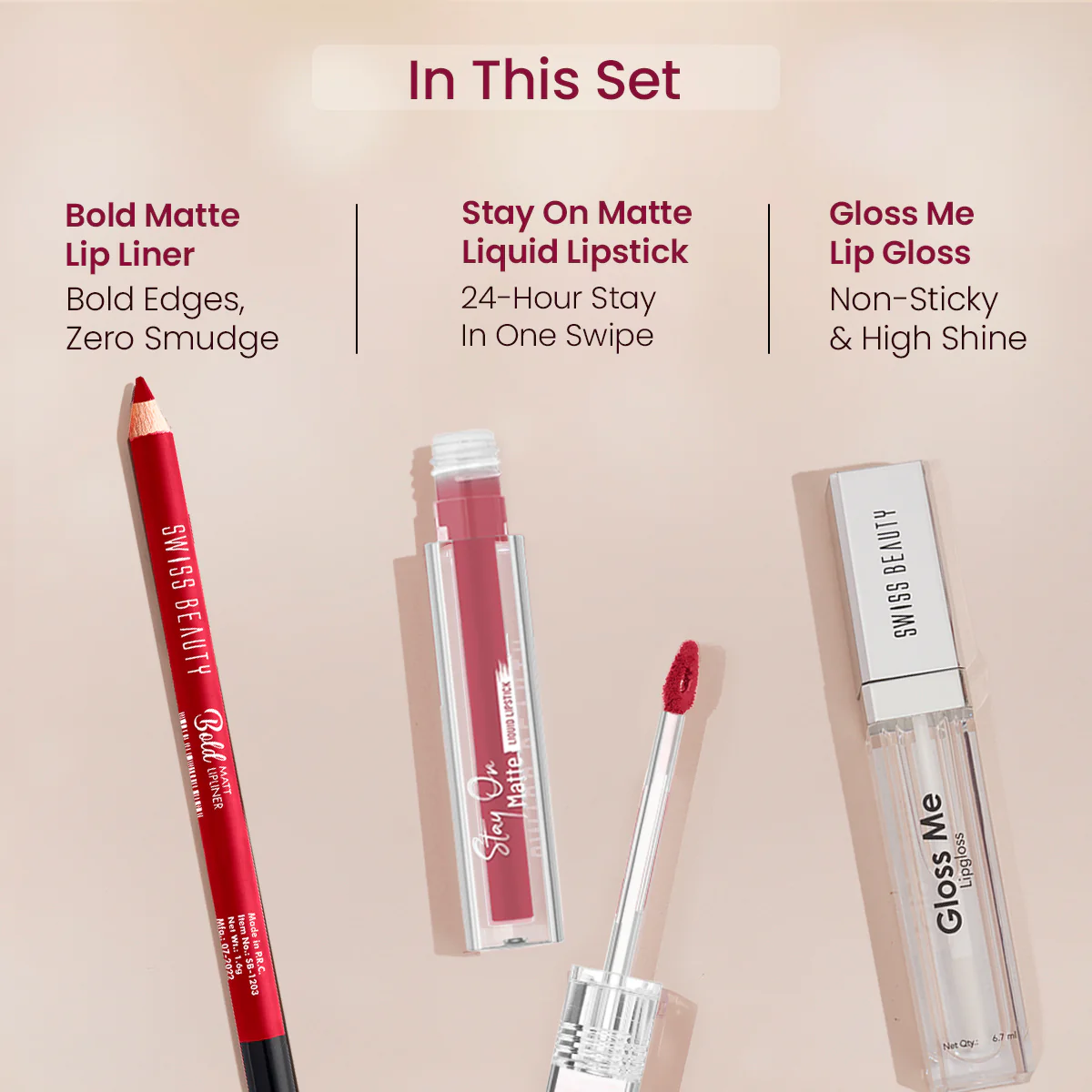 Blush Blazer Lip Combo - Image 2