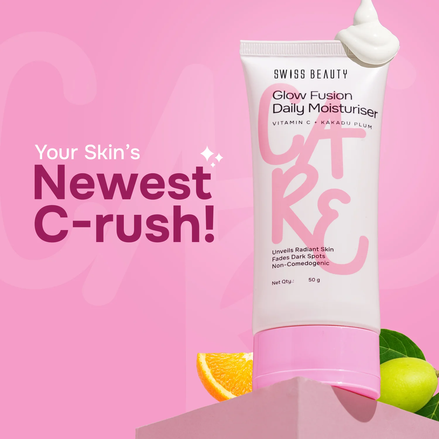 Care Glow Fusion Daily Moisturiser - Image 2