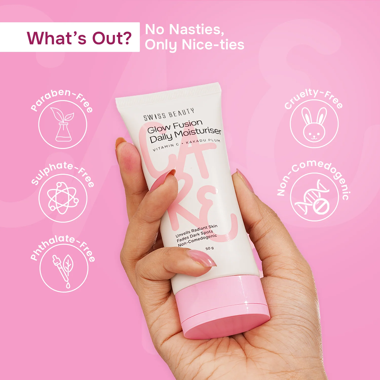 Care Glow Fusion Daily Moisturiser - Image 5
