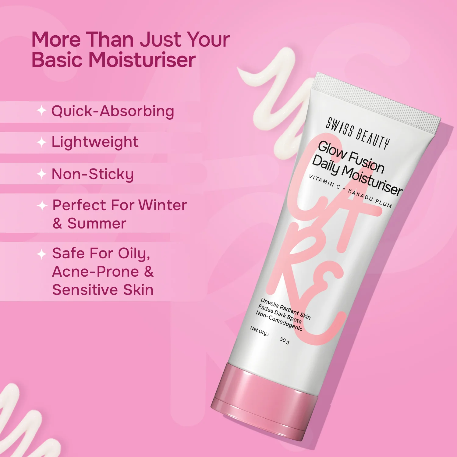 Care Glow Fusion Daily Moisturiser - Image 6