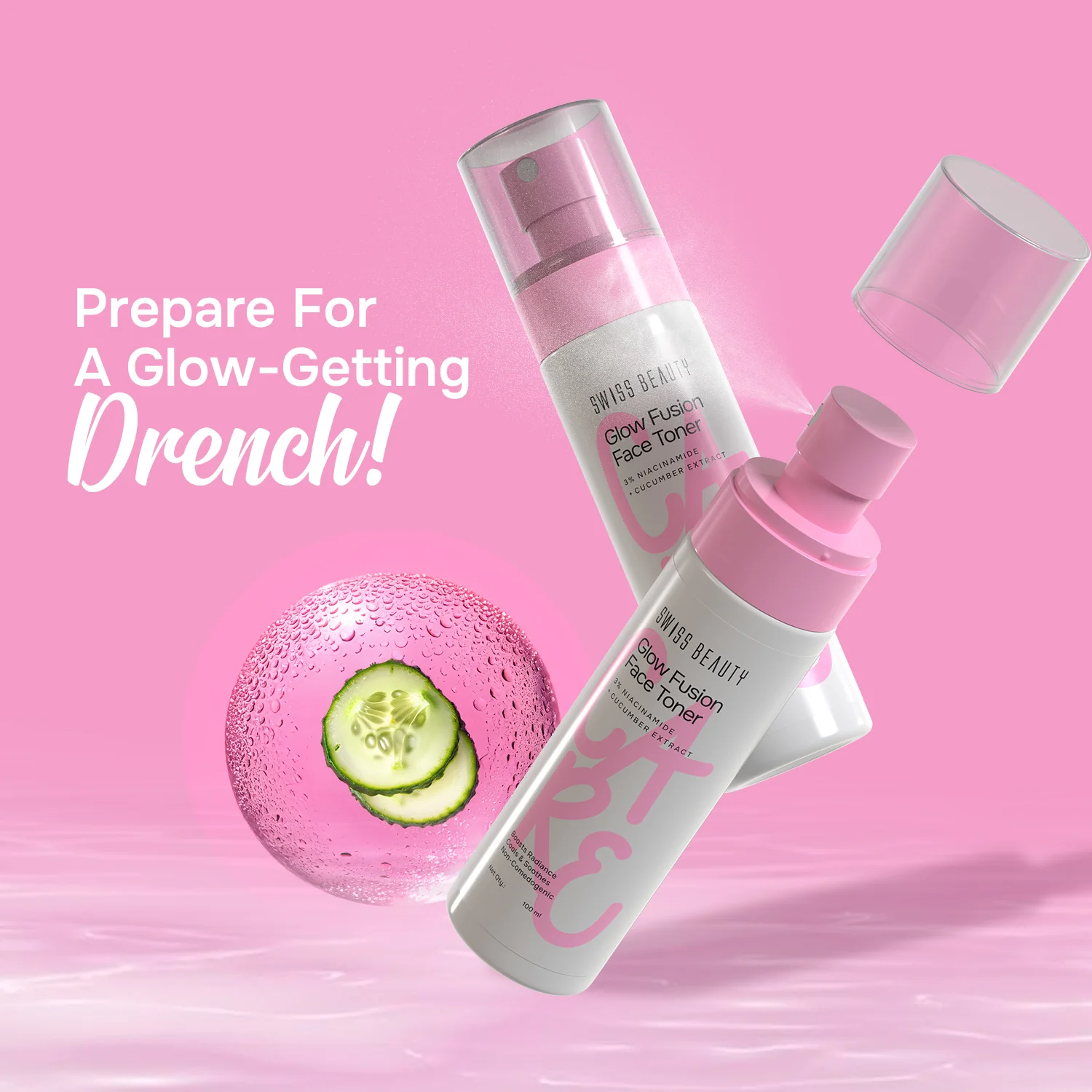 Care Glow Fusion Face Toner - Image 2