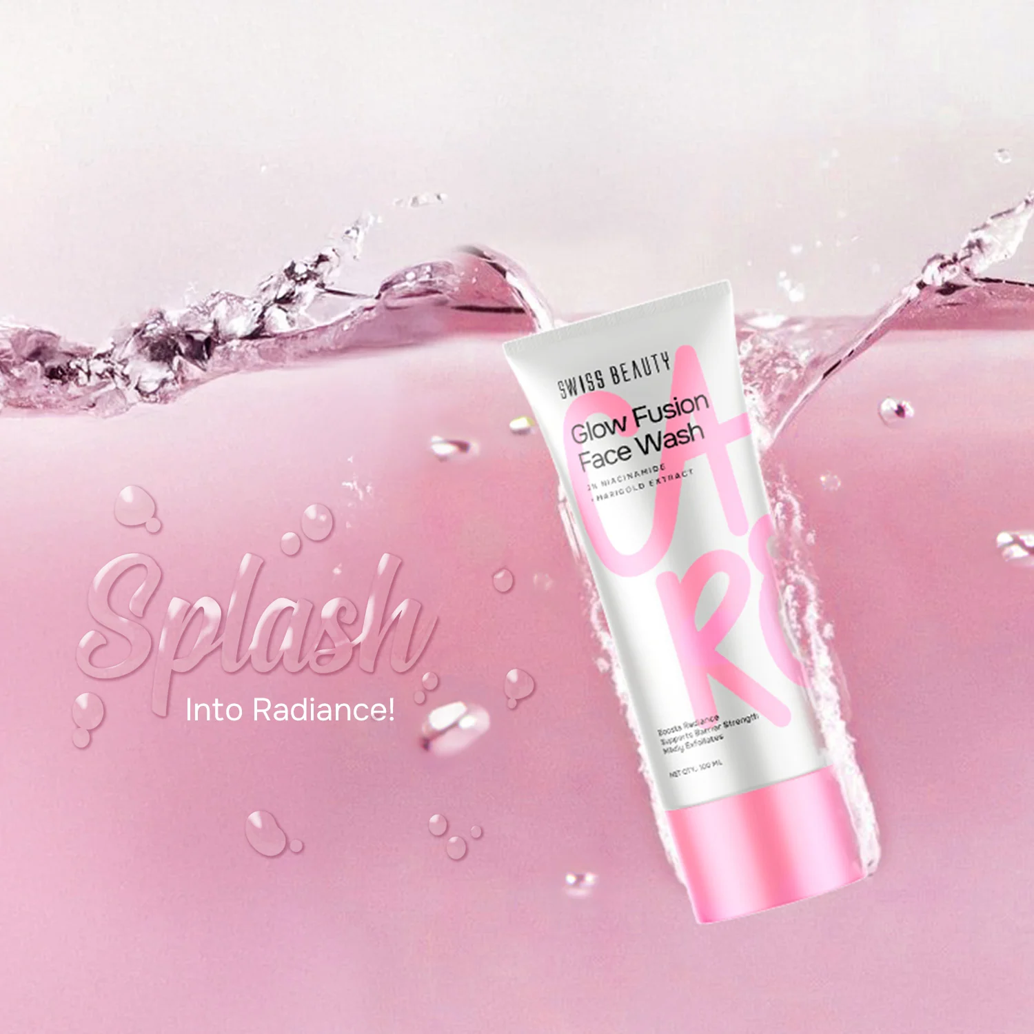 Care Glow Fusion Face Wash - Image 2