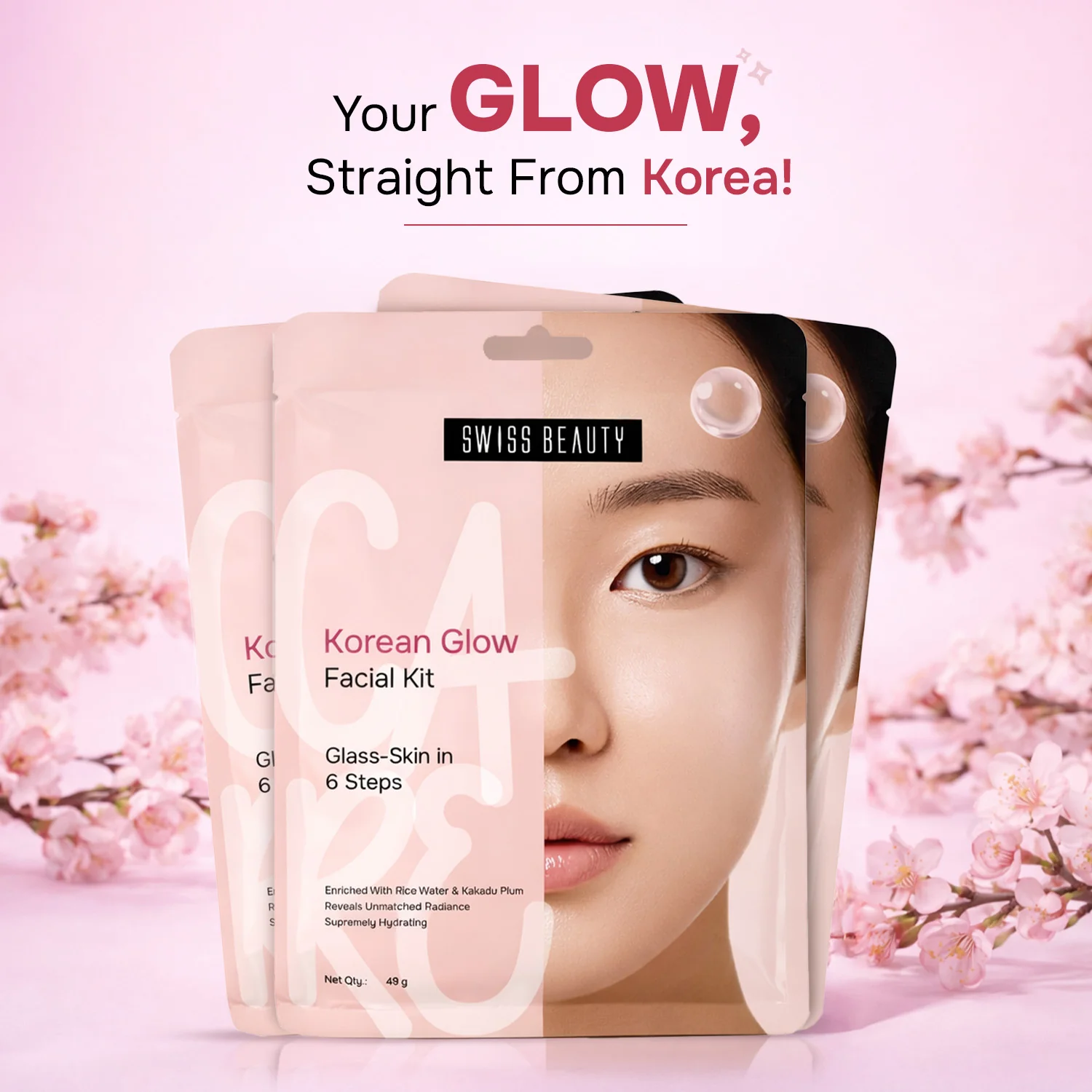 Care Korean Glow Facial Set - Image 2