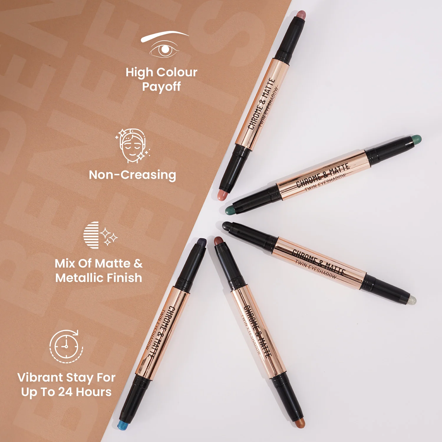 Chrome & Matte Twin Eyeshadow - Image 15