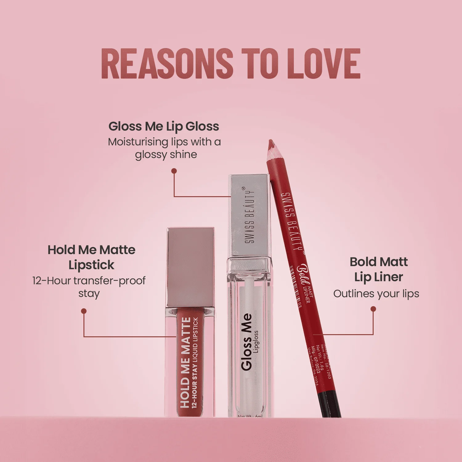 Matte Gloss Lip Kit - Image 3