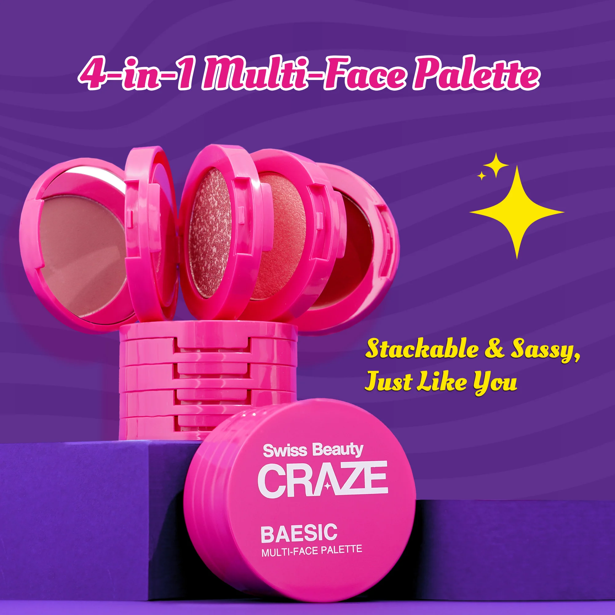 Craze Baesic Multi-face Palette - Image 10