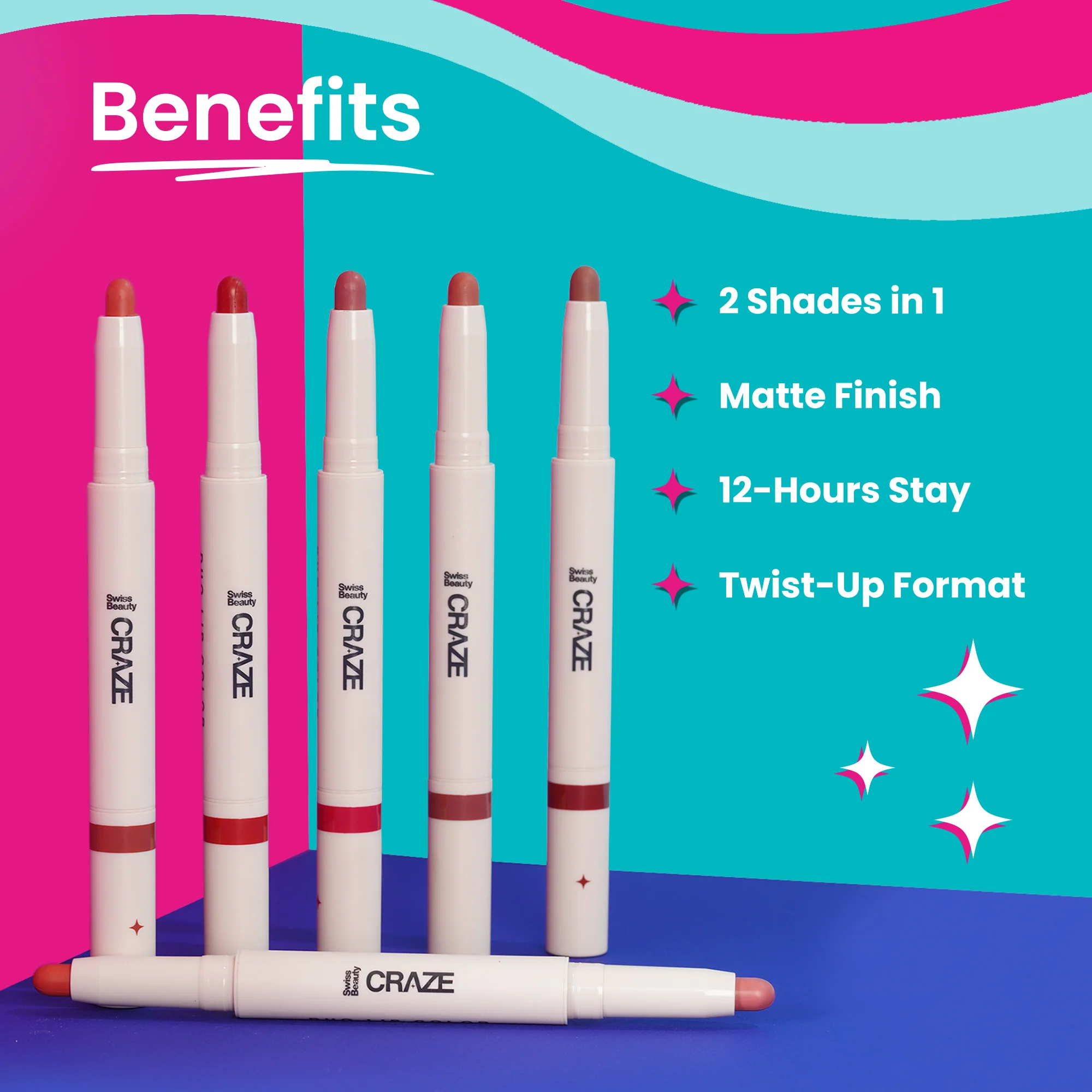 Craze Duo Lip Colour - Image 38