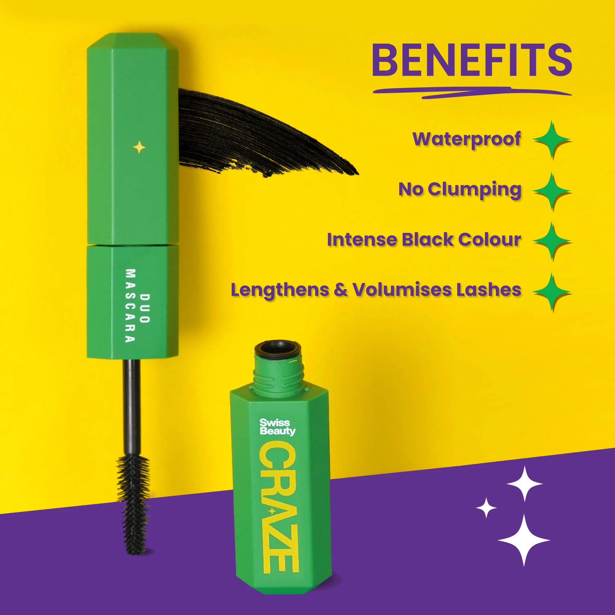 Craze Duo Mascara Black - Image 5