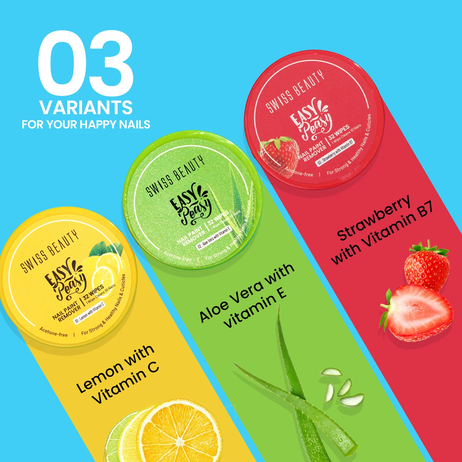 Easy-Peasy Nail Polish Remover Wipes - Image 12