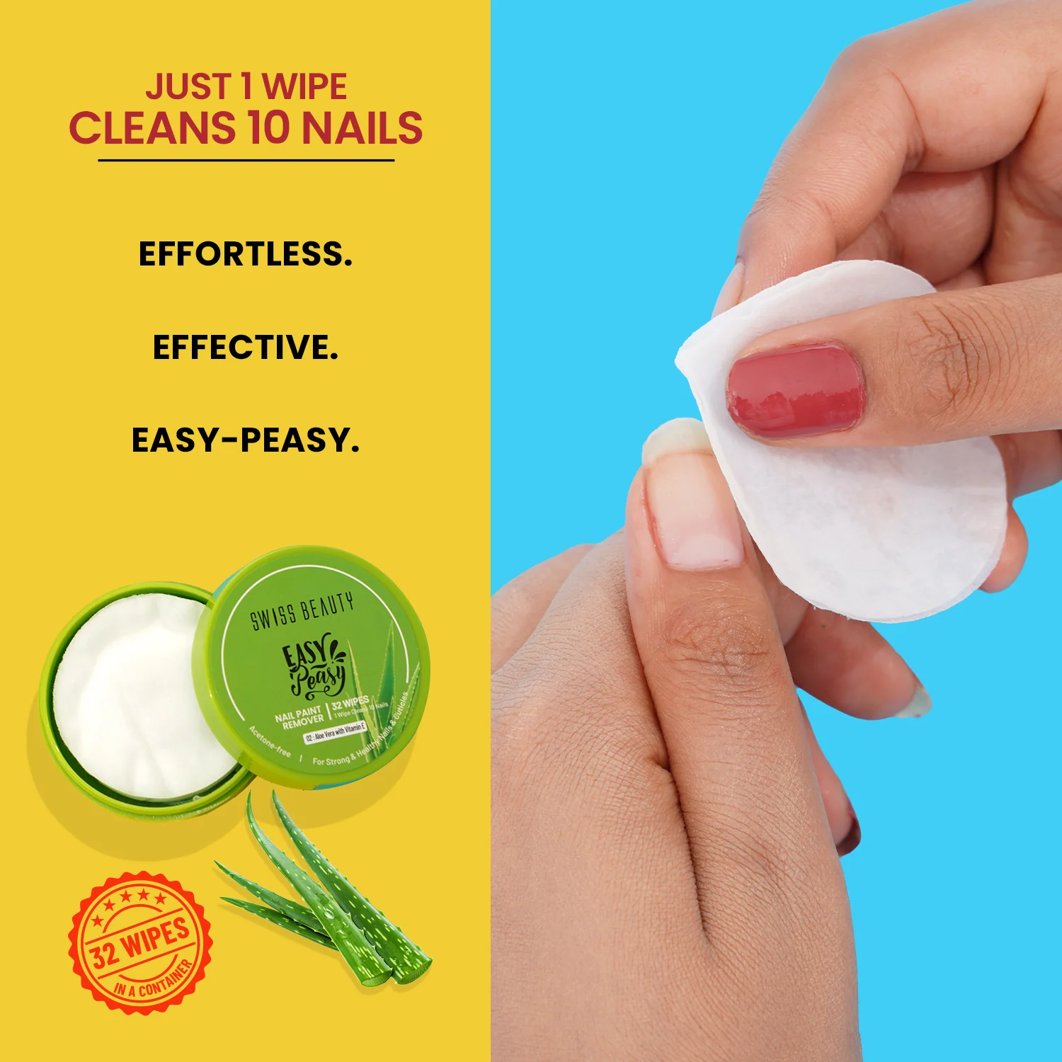 Easy-Peasy Nail Polish Remover Wipes - Image 15