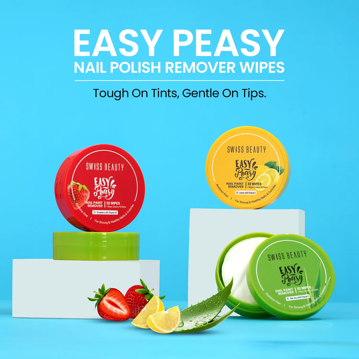 Easy-Peasy Nail Polish Remover Wipes - Image 5
