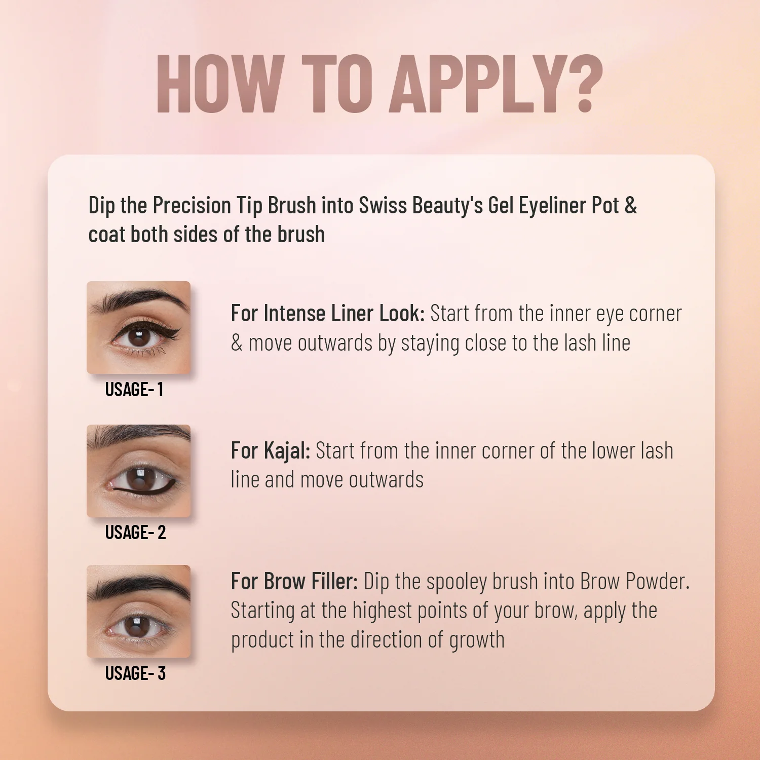 Eyebrow & Gel Eyeliner - Image 3