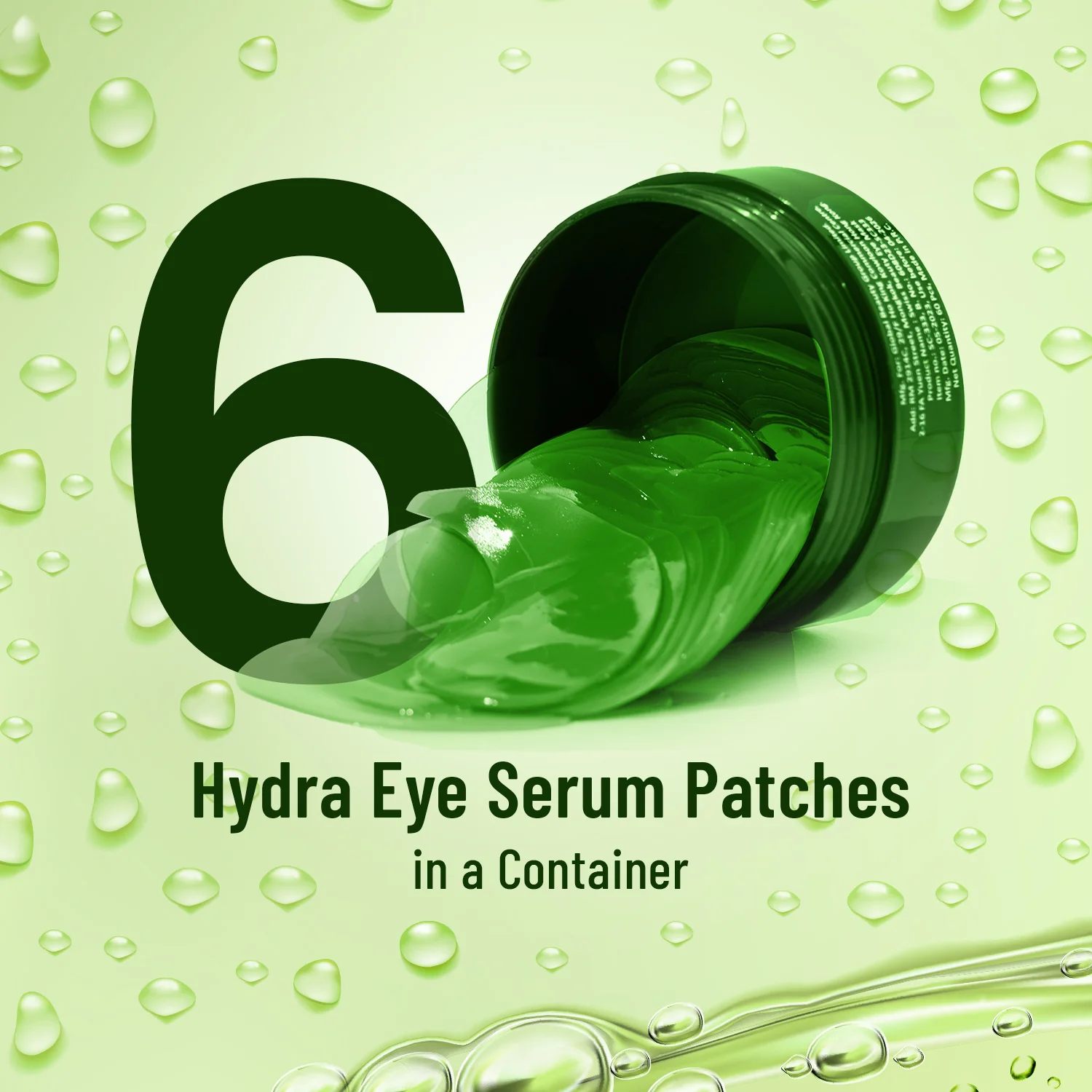 Hydra Eye Serum Patch with Aloe Vera - Image 3
