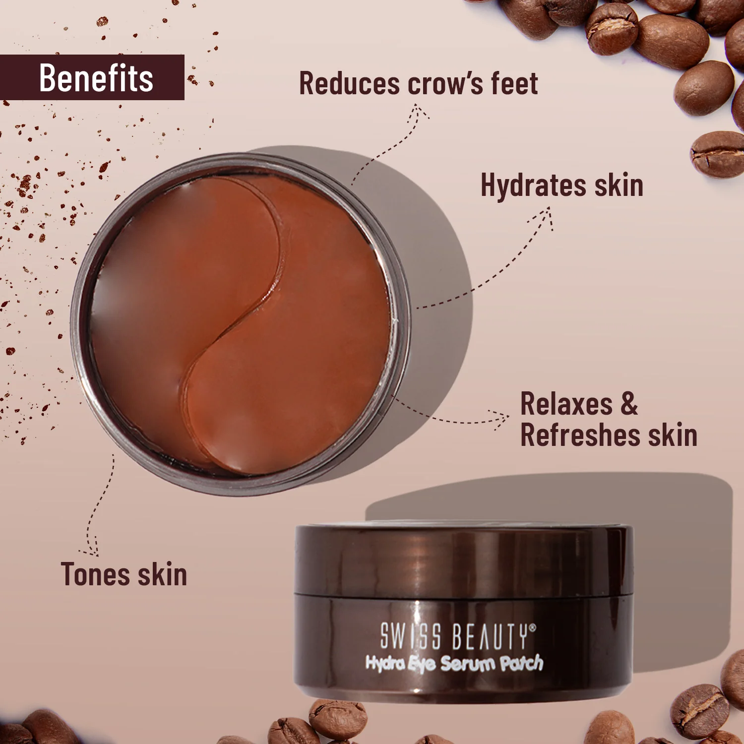 Hydra Eye Serum Patch with Coffee - Image 6