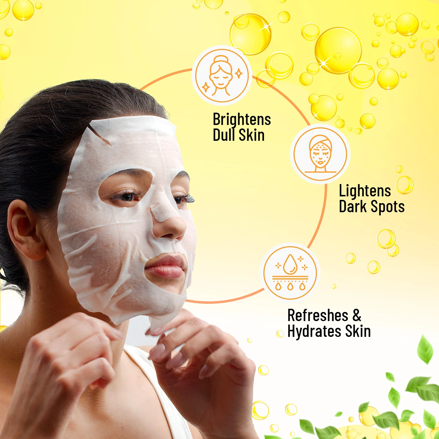 Lemon & Vitamin C Sheet Mask - Image 4