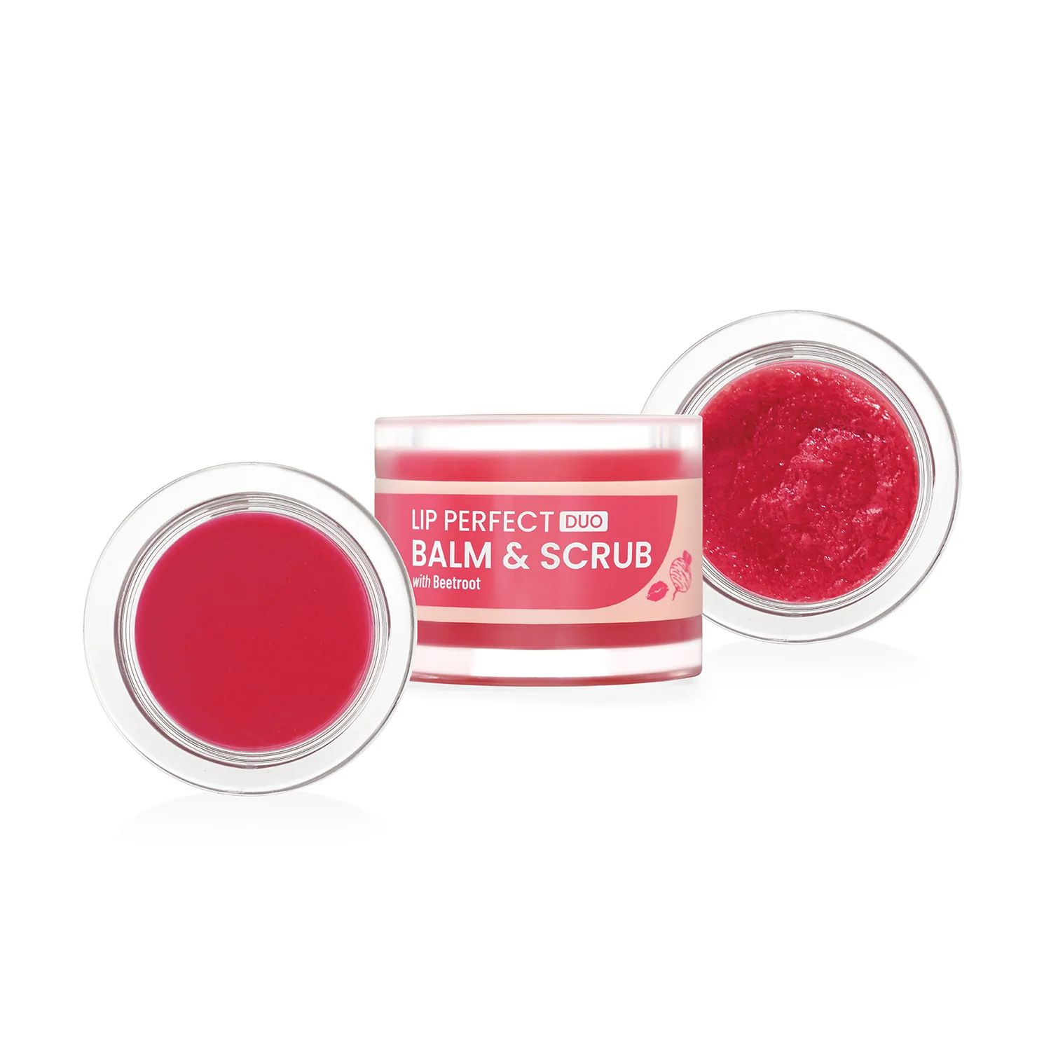 Lip Perfect Duo Balm & Scrub with Beetroot Extract - Image 2