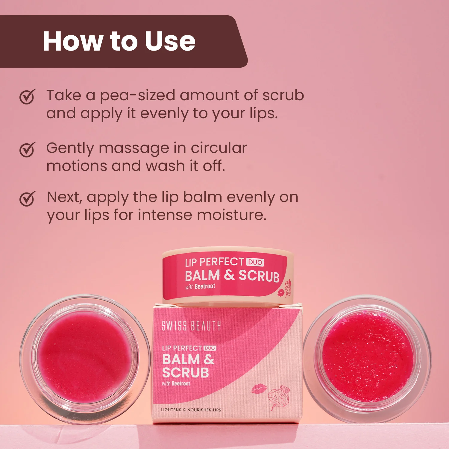 Lip Perfect Duo Balm & Scrub with Coffee Extract - Image 8