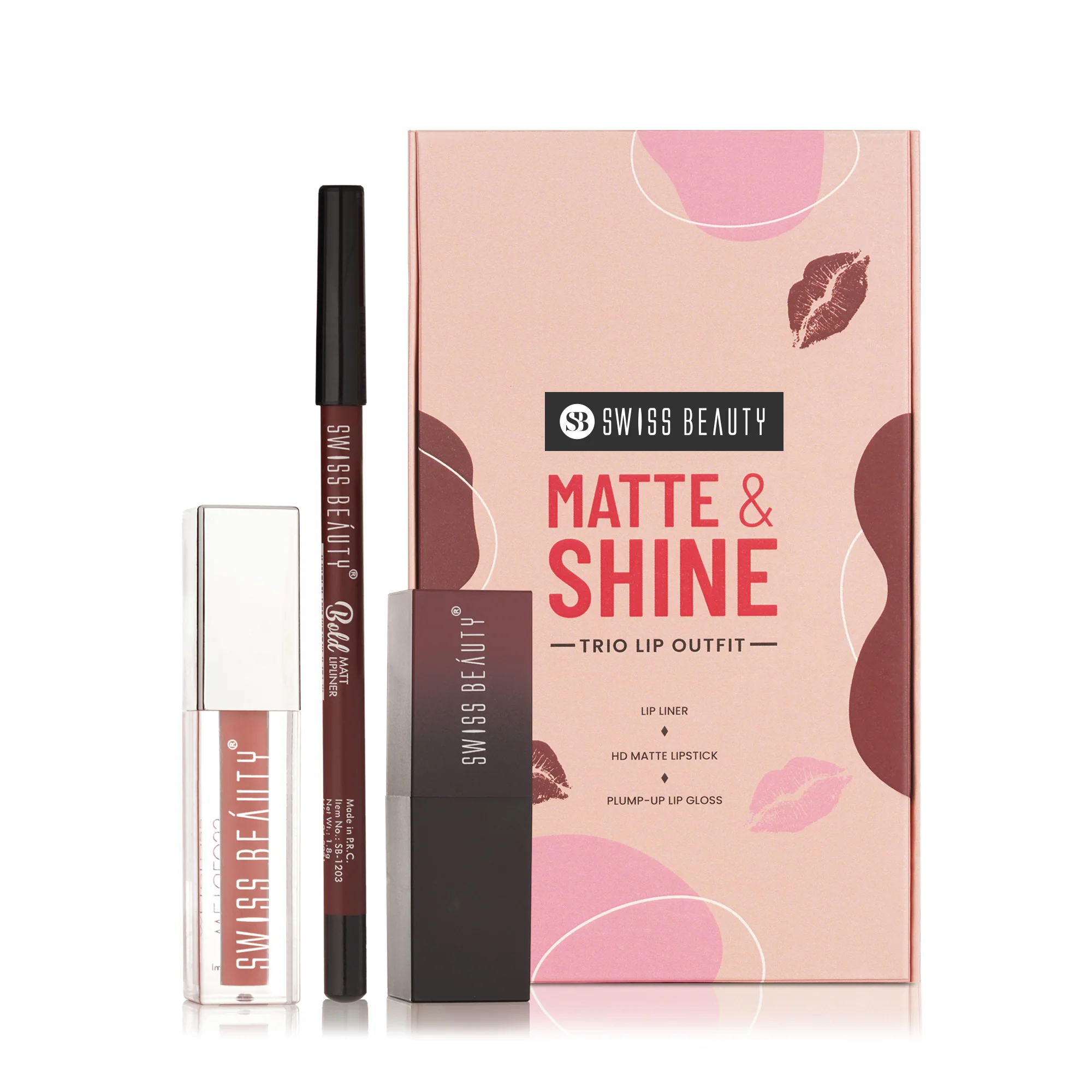 MATTE AND SHINE TRIO MAKEUP KIT - Image 5