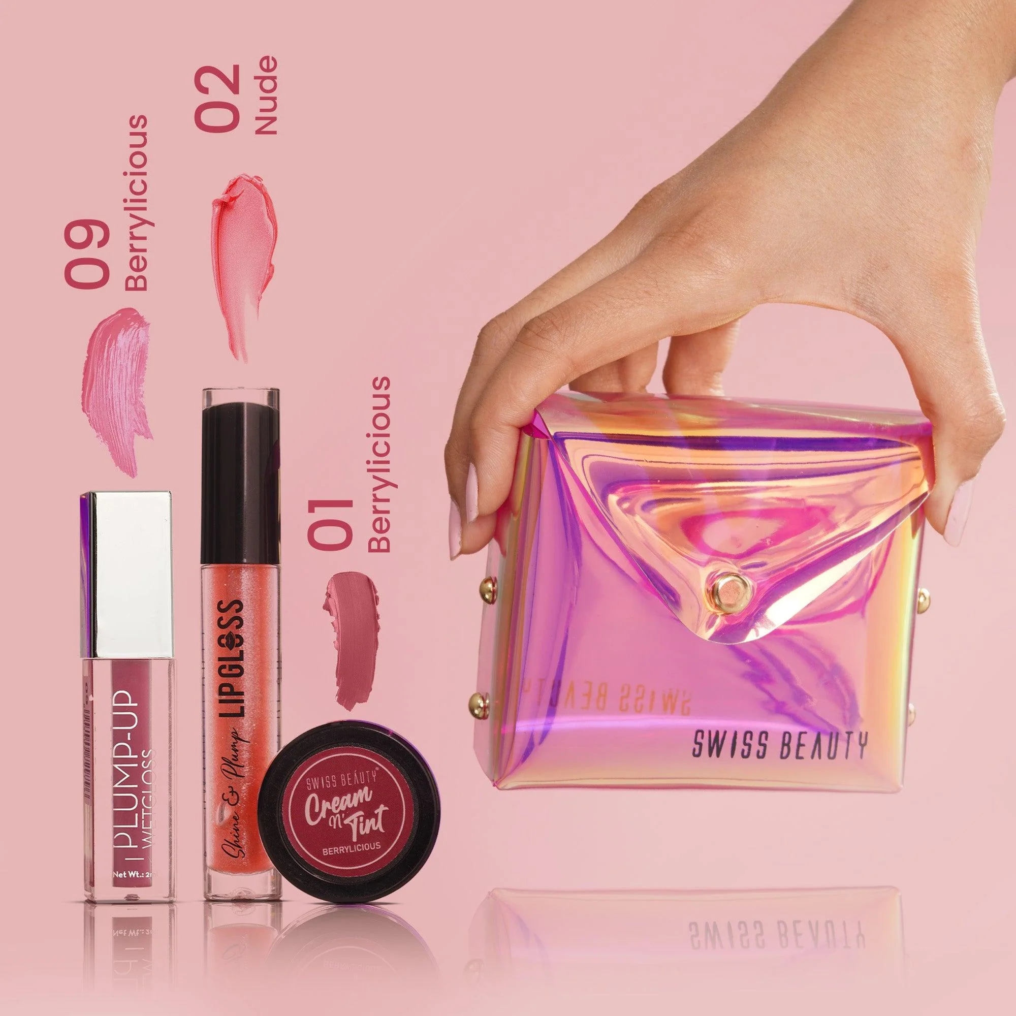 Matte Shimmer Shine Makeup Kit - Image 3