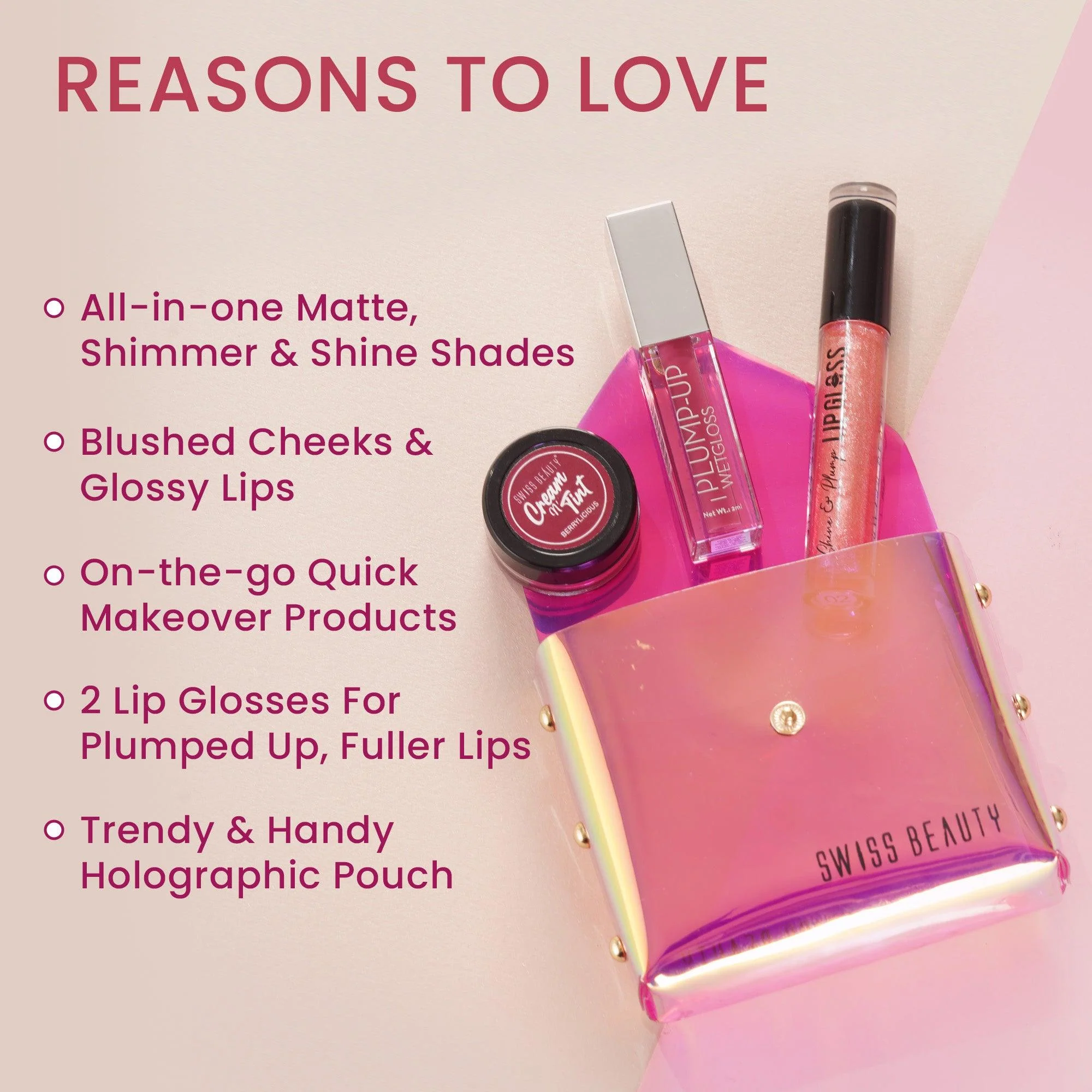 Matte Shimmer Shine Makeup Kit - Image 4