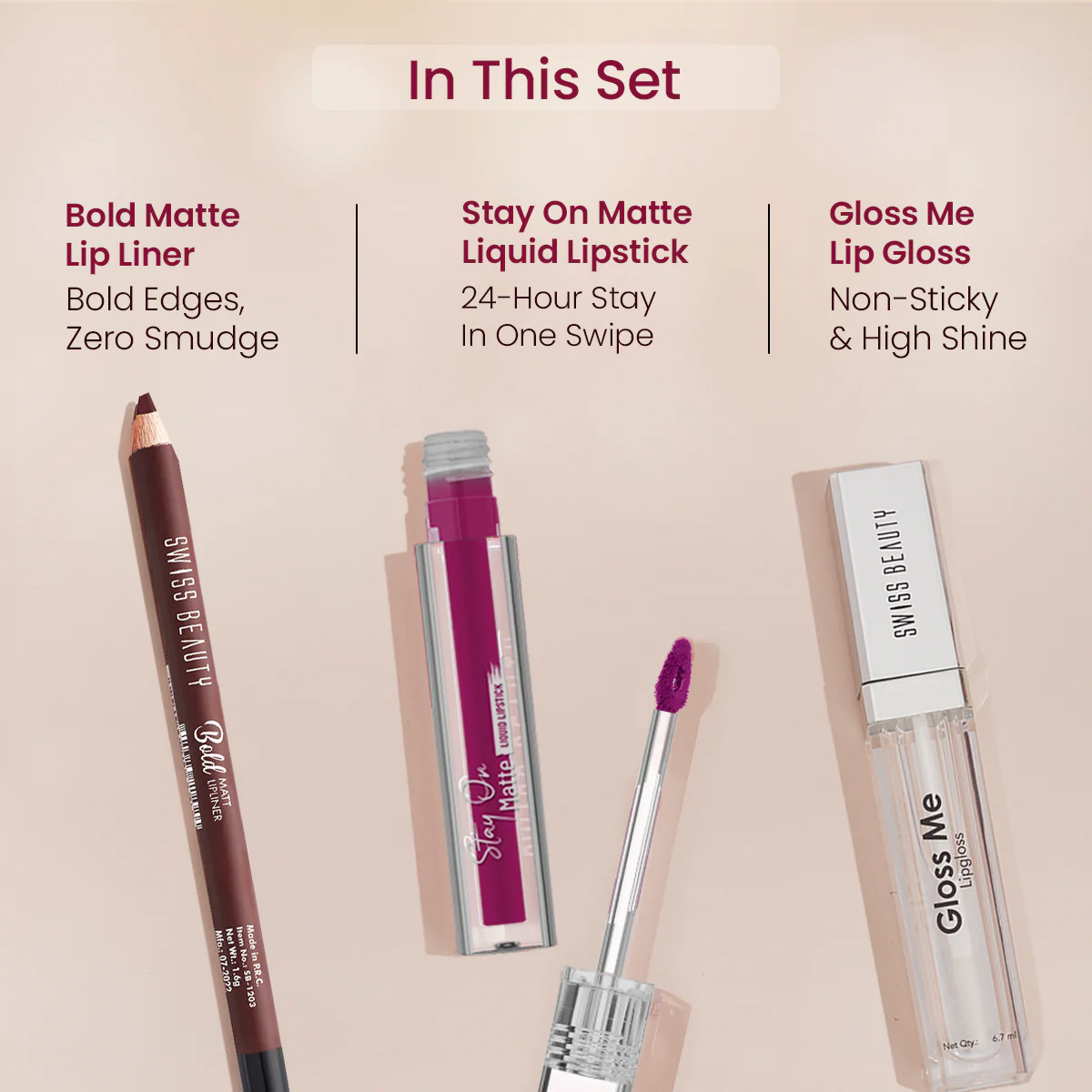 Mauve Top Lip Combo - Image 2