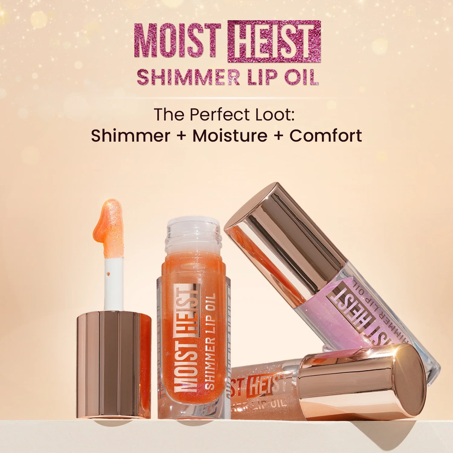 Moist Heist Shimmer Lip Oil - Image 7