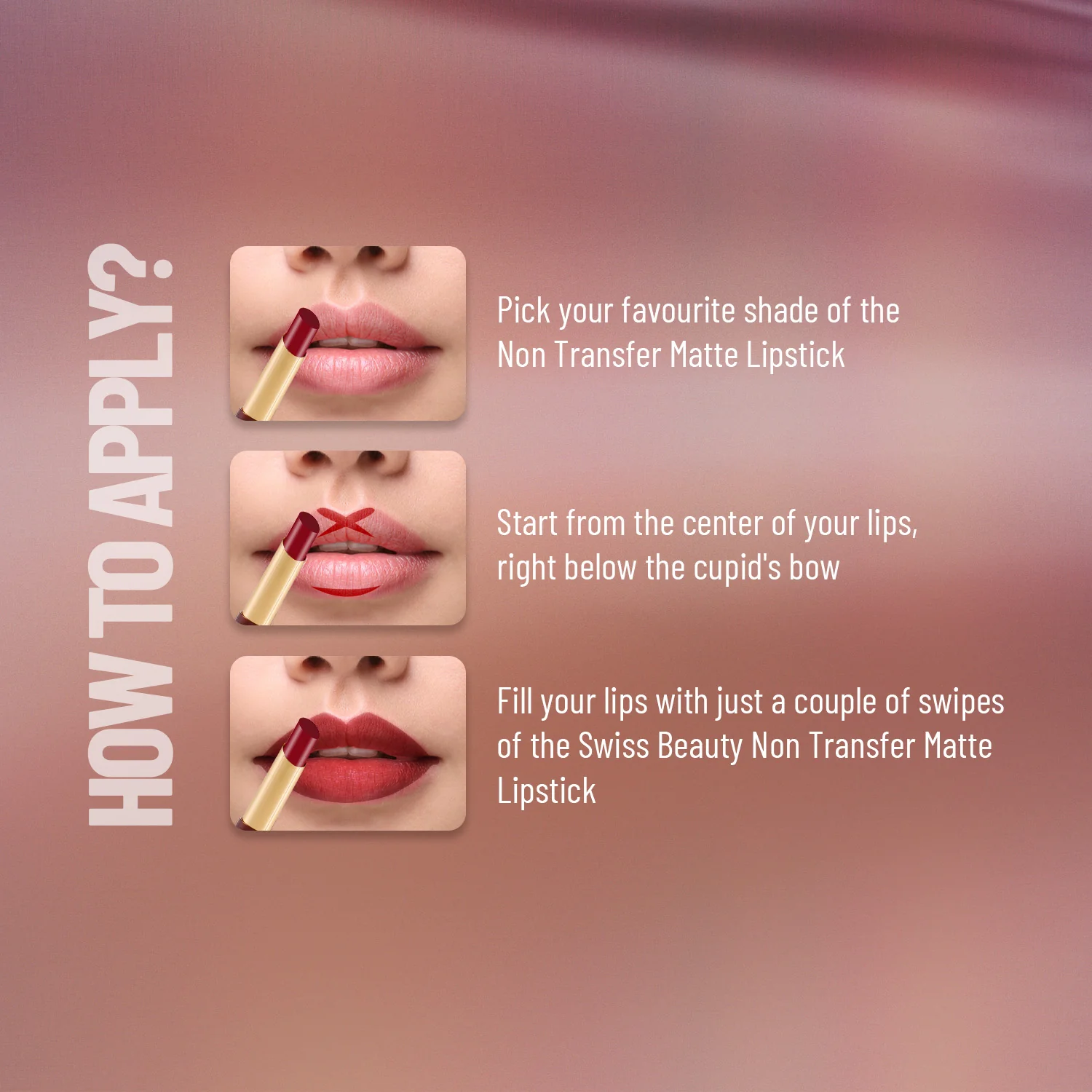 Non-transfer Matte Lipstick - Image 174