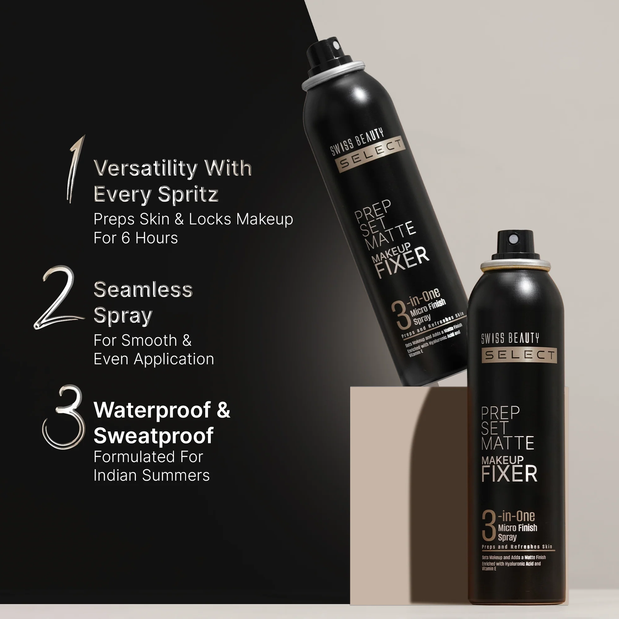 Select Prep Set Matte Makeup Fixer - Image 4