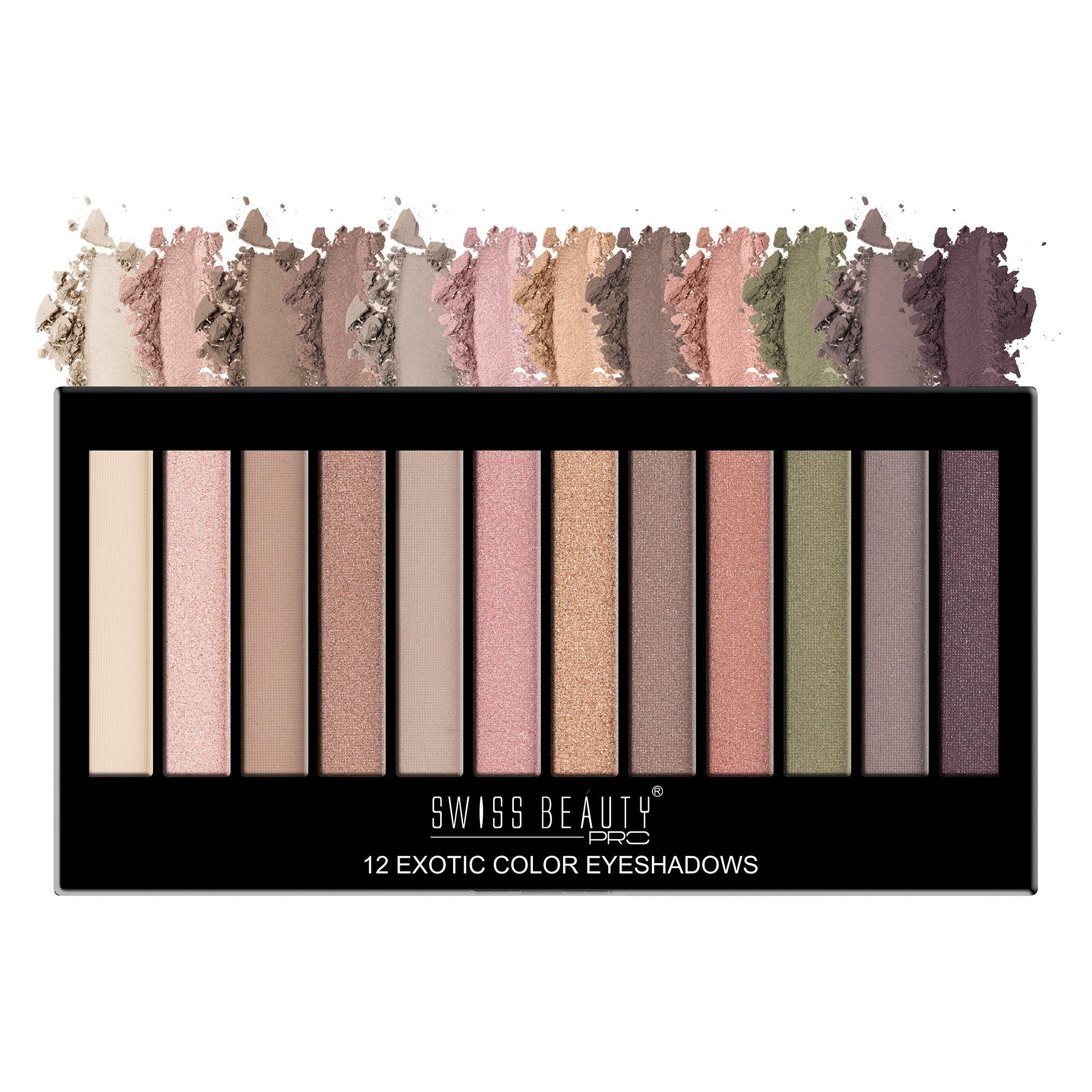 Pro 12 Exotic Color Eyeshadows - Image 11