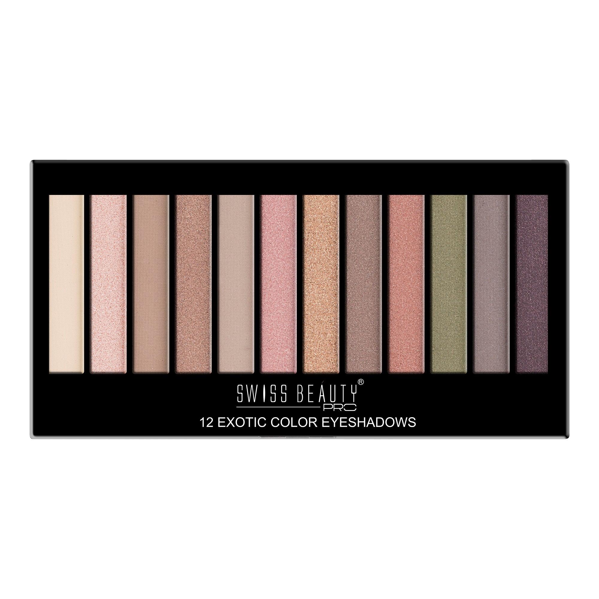 Pro 12 Exotic Color Eyeshadows - Image 9