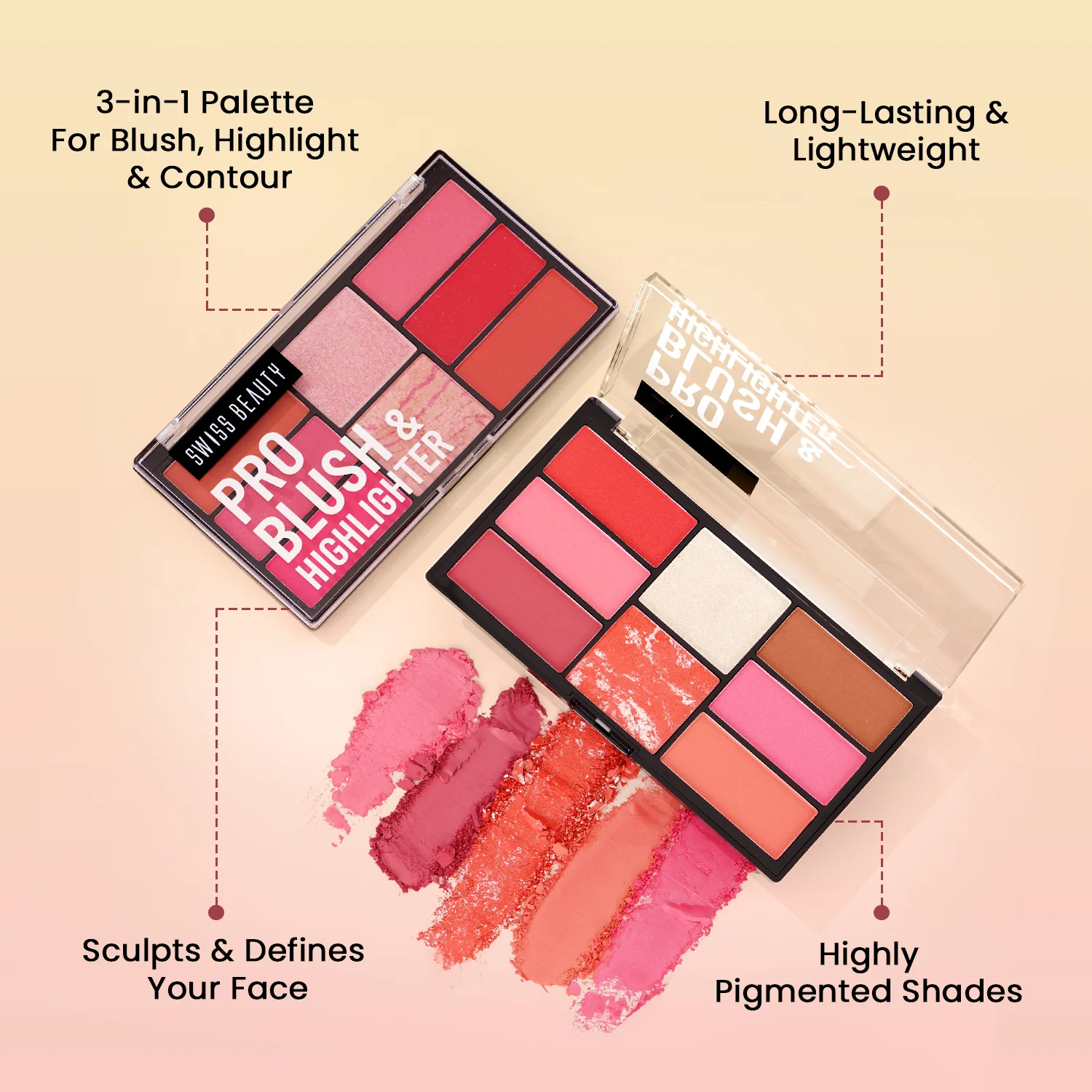 Pro Blush & Highlighter Palette - Image 11