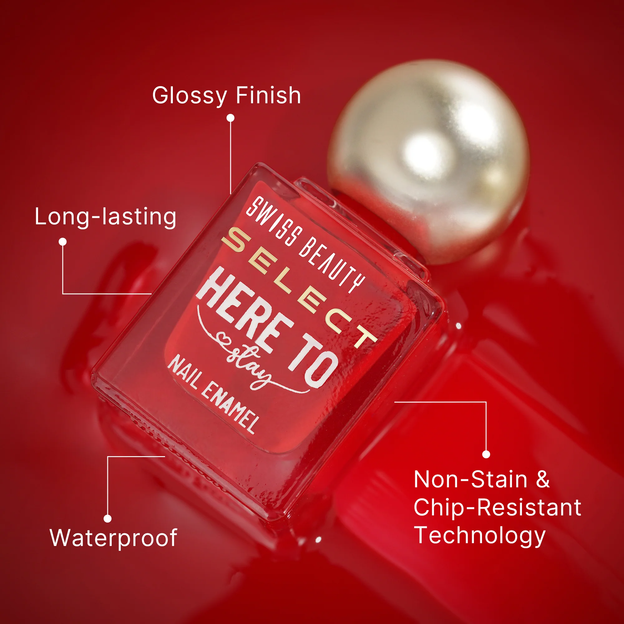 Select Here to Stay Nail Enamel - Image 231