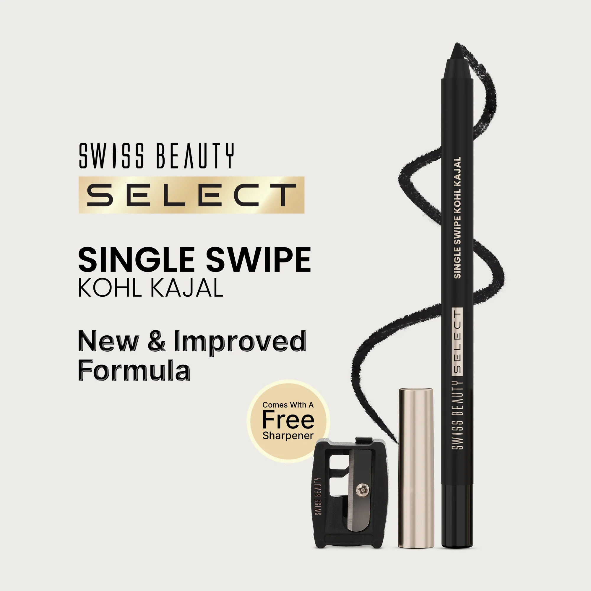 Select Single Swipe Kohl Kajal - Image 3