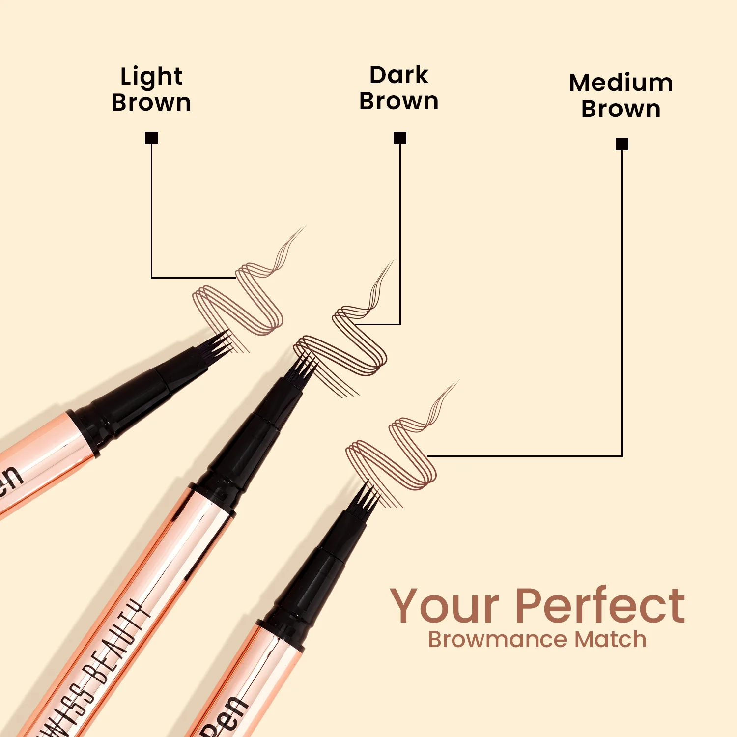 Swiss Beauty BROWmance Pen - Image 21