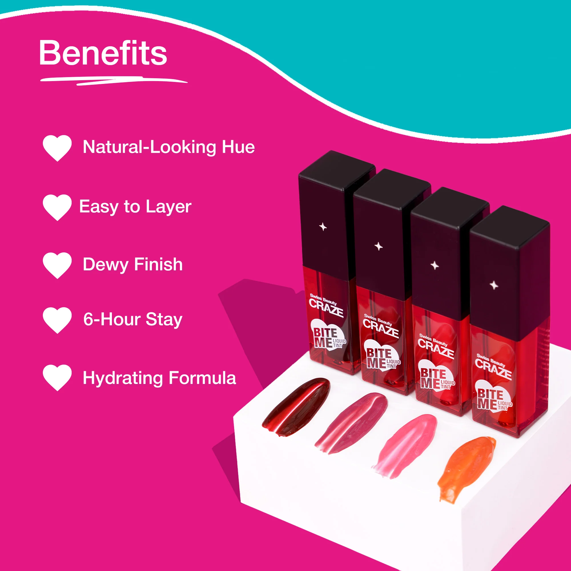 CRAZE Bite Me Liquid Tint - Image 19