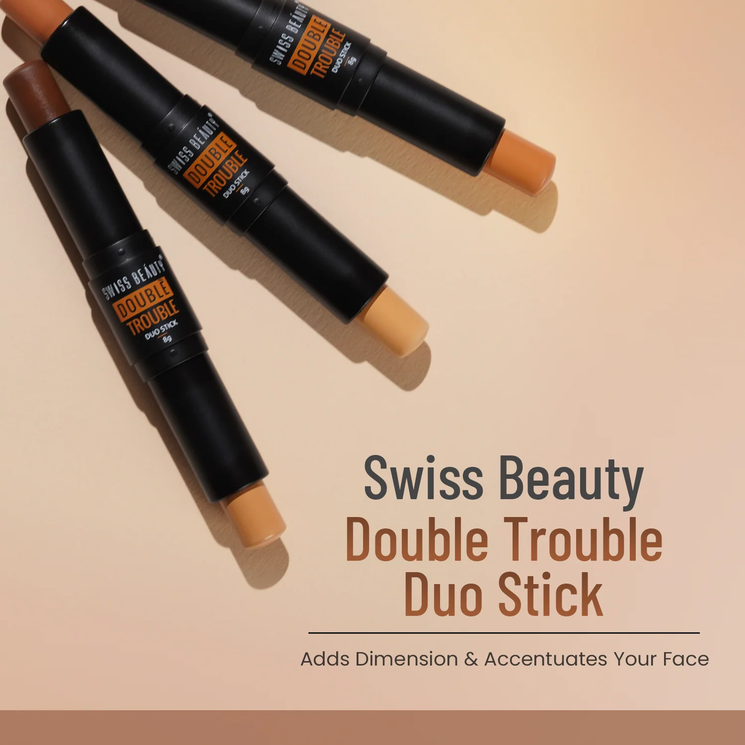 Double Trouble Duo Highlighter & Contour Stick - Image 20