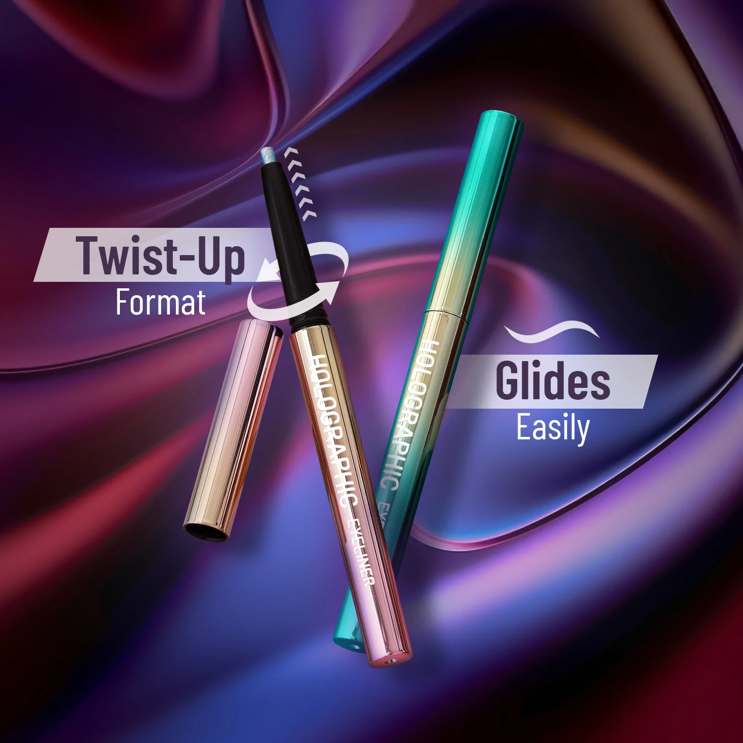 Holographic Eyeliner Pack Of 4 - Image 4