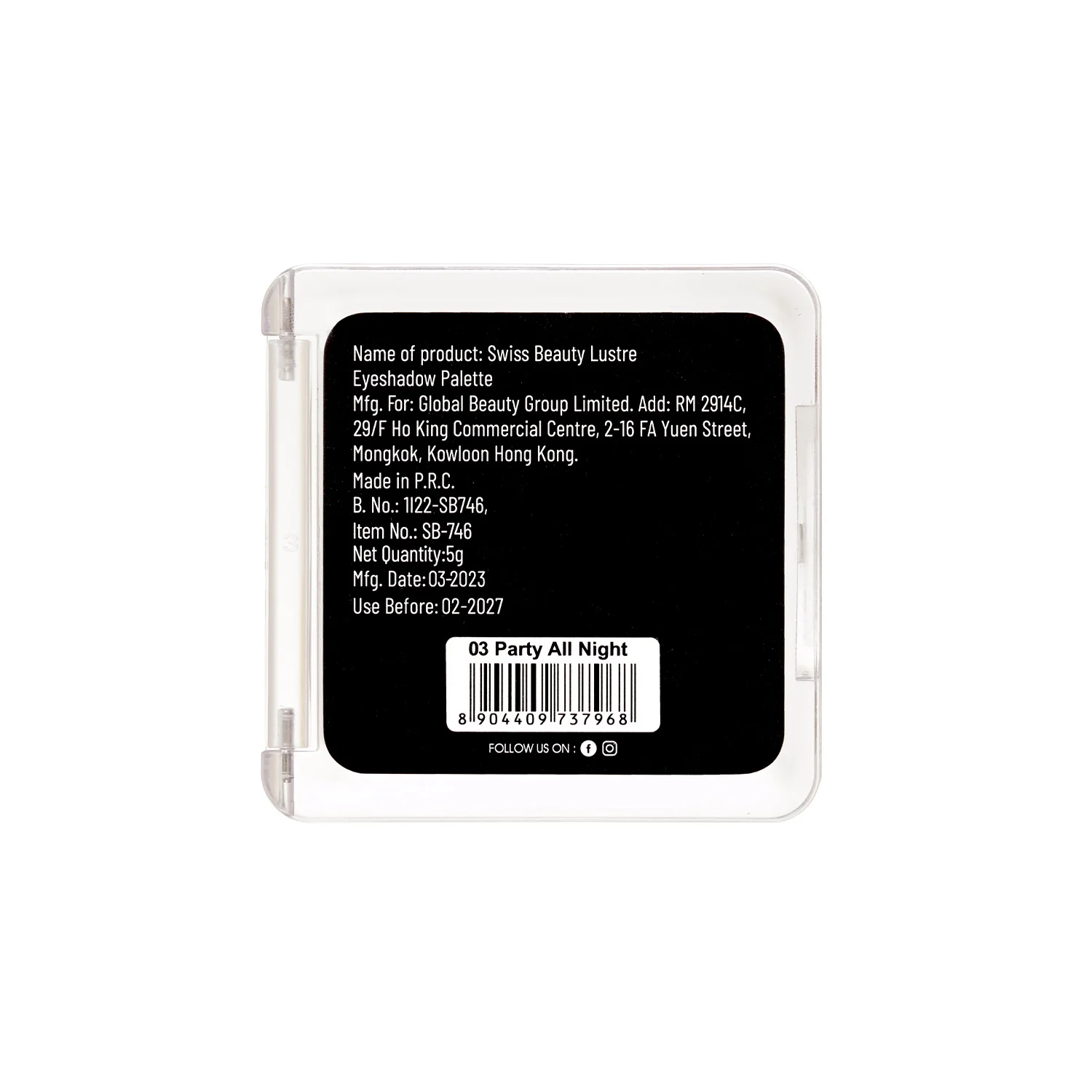 Lustre Eyeshadow Palette - Image 6