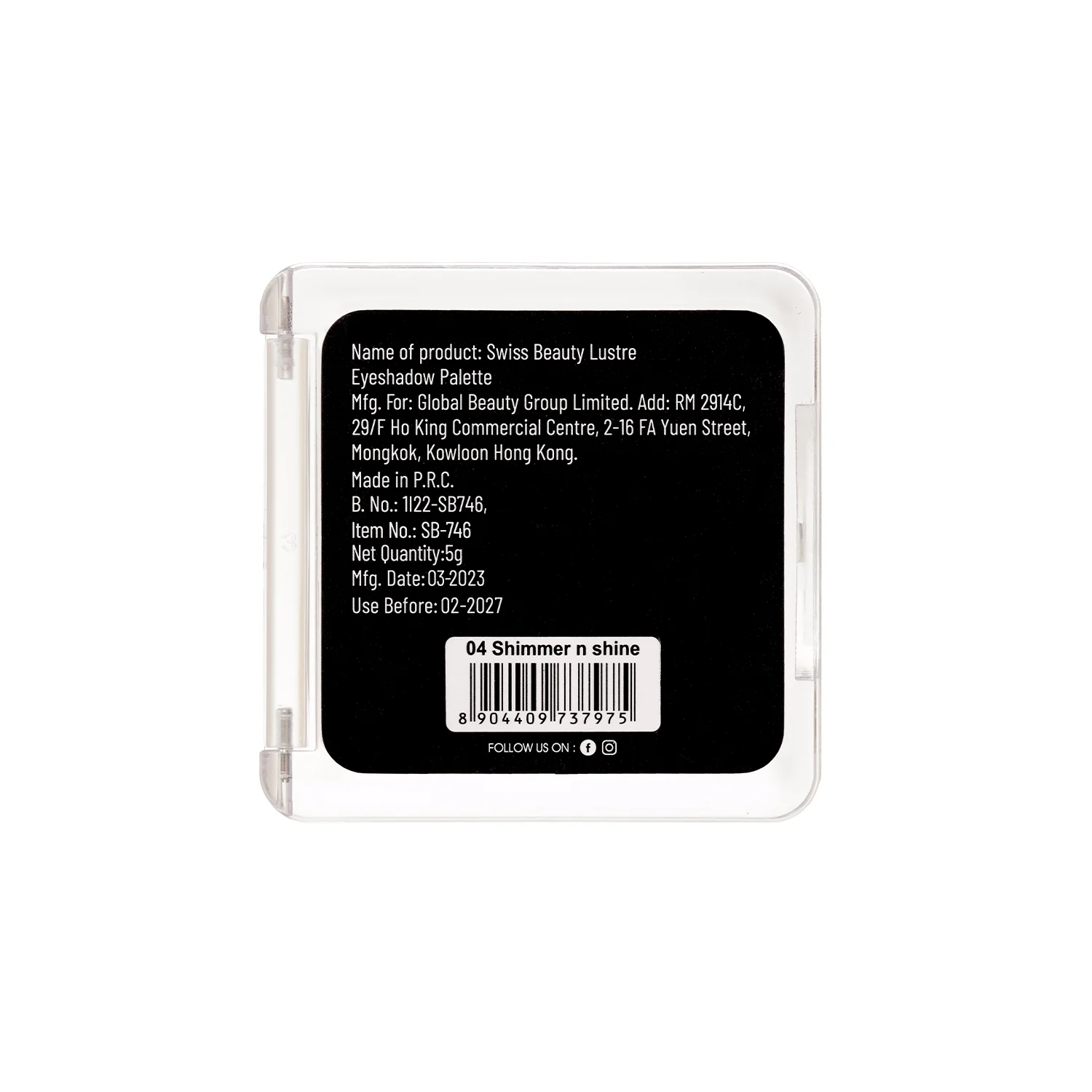 Lustre Eyeshadow Palette - Image 8