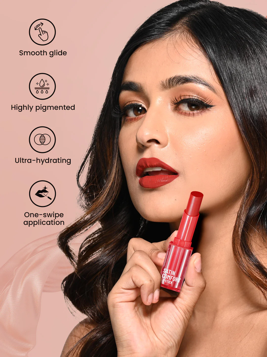 Satin Comfort Lipstick Trio3-in-1 - Image 9
