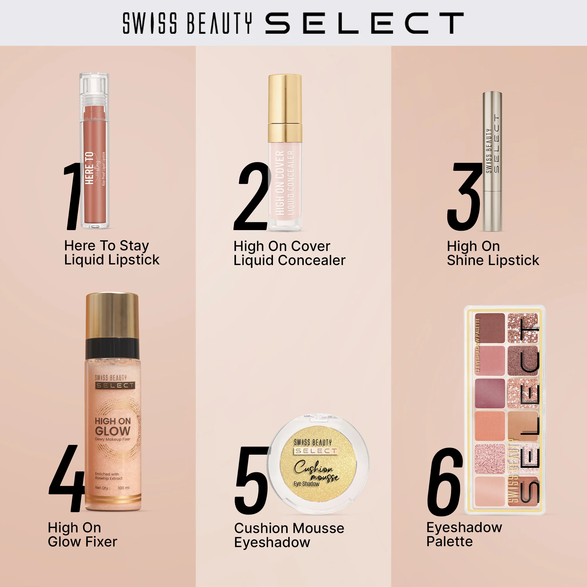 Select Luxe Looks Makeup Kit - Image 3