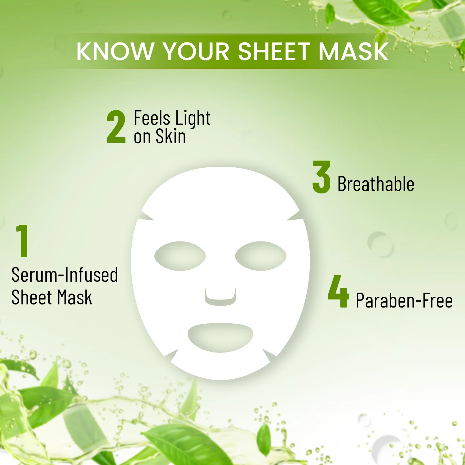 Tea tree & Salicylic Acid Sheet Mask - Image 6