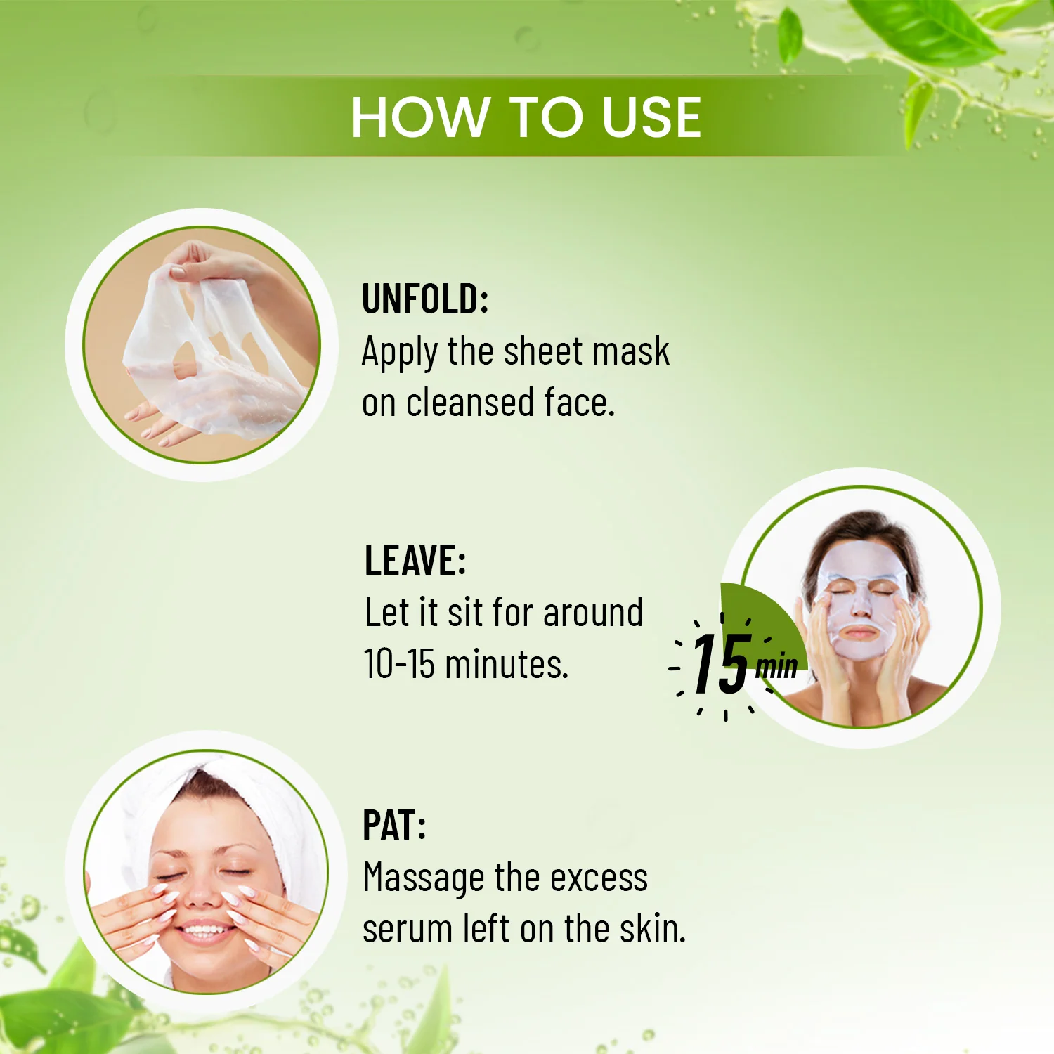 Tea tree & Salicylic Acid Sheet Mask - Image 7