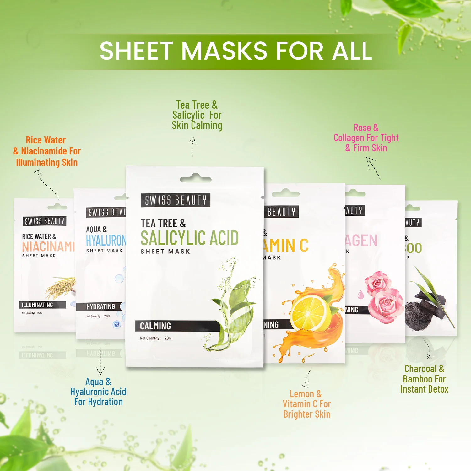 Tea tree & Salicylic Acid Sheet Mask - Image 8