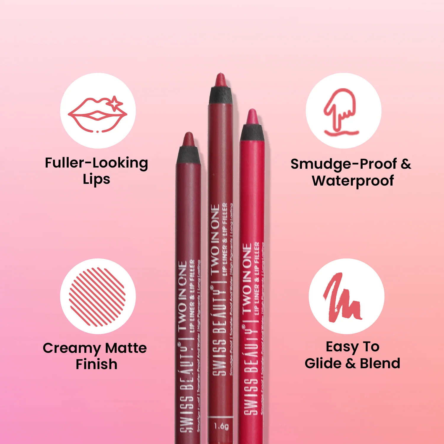 Two in One lip liner & Lip Filler - Image 21