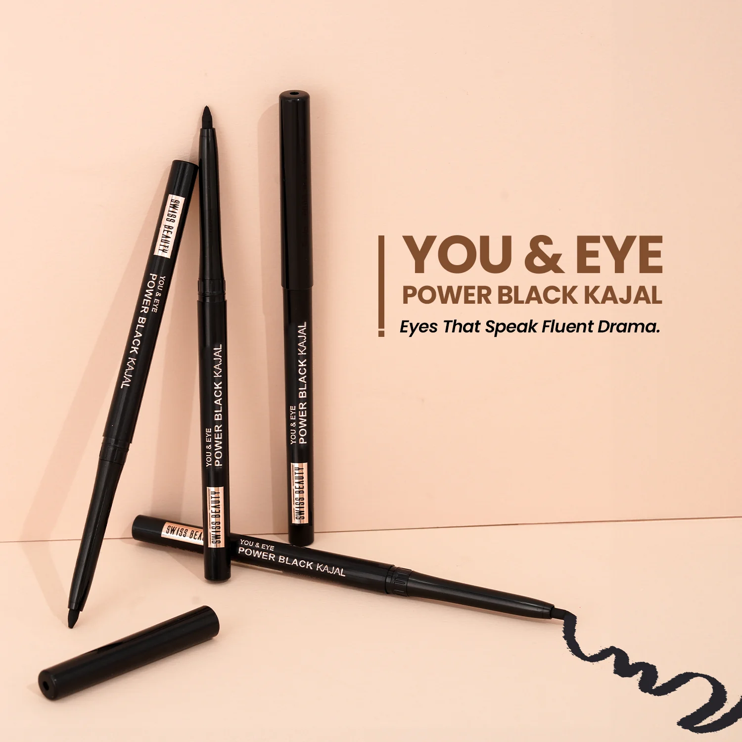 You & Eye Power Black Kajal - Image 3